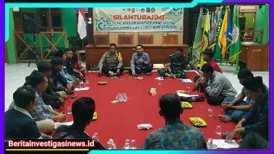 Silaturahmi IPSI Wilayah Patianrowo: Kapolsek Ajak Jaga Kamtibmas di Bulan Ramadan