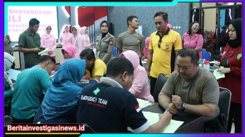 Polres Bangkalan Gelar Donor Darah Rutin, Ajak Masyarakat Peduli Dengan Sesama