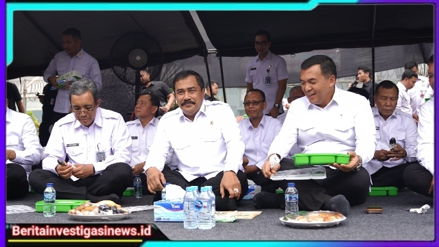 Menteri Imipas Makan Bersama Warga Binaan Rutan Cipinang
