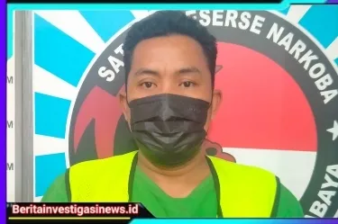 Satresnarkoba Polrestabes Surabaya Kembali Tangkap Residivis Penyalahgunaan Narkotika Jenis Sabu
