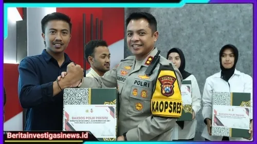 Sambut Bulan Suci Ramadhan, Polres Bangkalan Gelar Baksos Polri Presisi Kepada 250 Mahasiswa