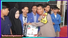 Jelang Ramadhan, Kapolres Gelar Baksos Polri Presisi Bersama Mahasiswa, Aliansi BEM Dan OKP Se-Kabupaten Sampang
