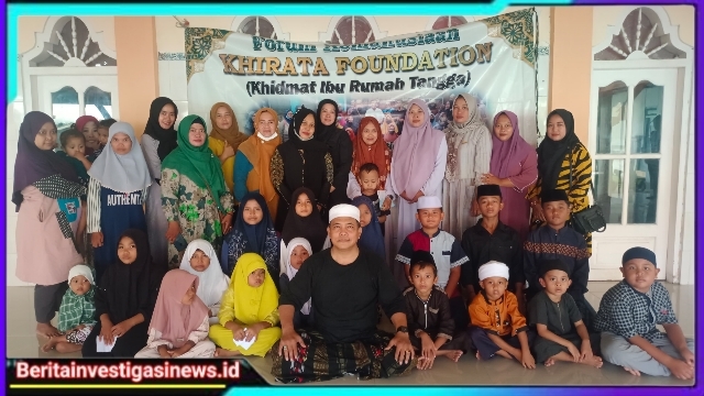 Khirata Foundation Bersama Anak Yatim dan Dhuafa Gelar Bakti Sosial Dengan Tema Khidmat Sambut Ramadhan