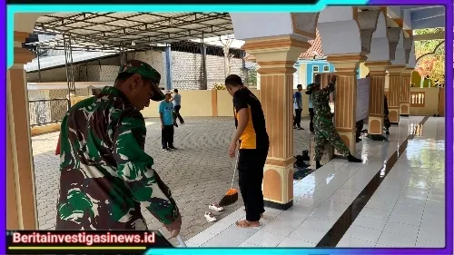 Polres Sampang Laksanakan Bakti Religi di 14 Kecamatan Se-Kabupaten Sampang Jelang Bulan Ramadhan 1446 H