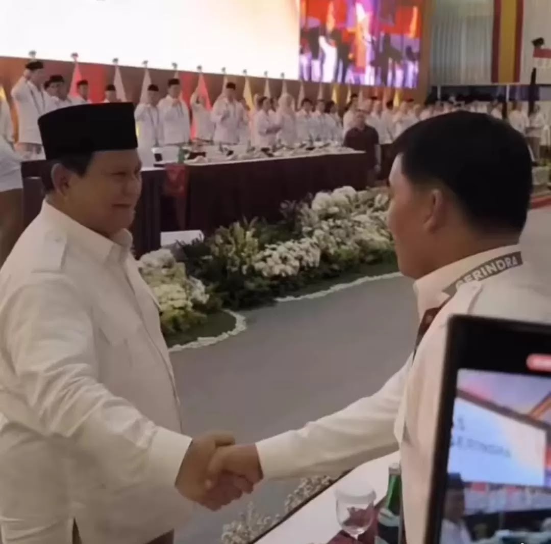 Kongres Luar Biasa Gerindra, Gubernur Terpilih YSK Dapat Tempat Kehormatan