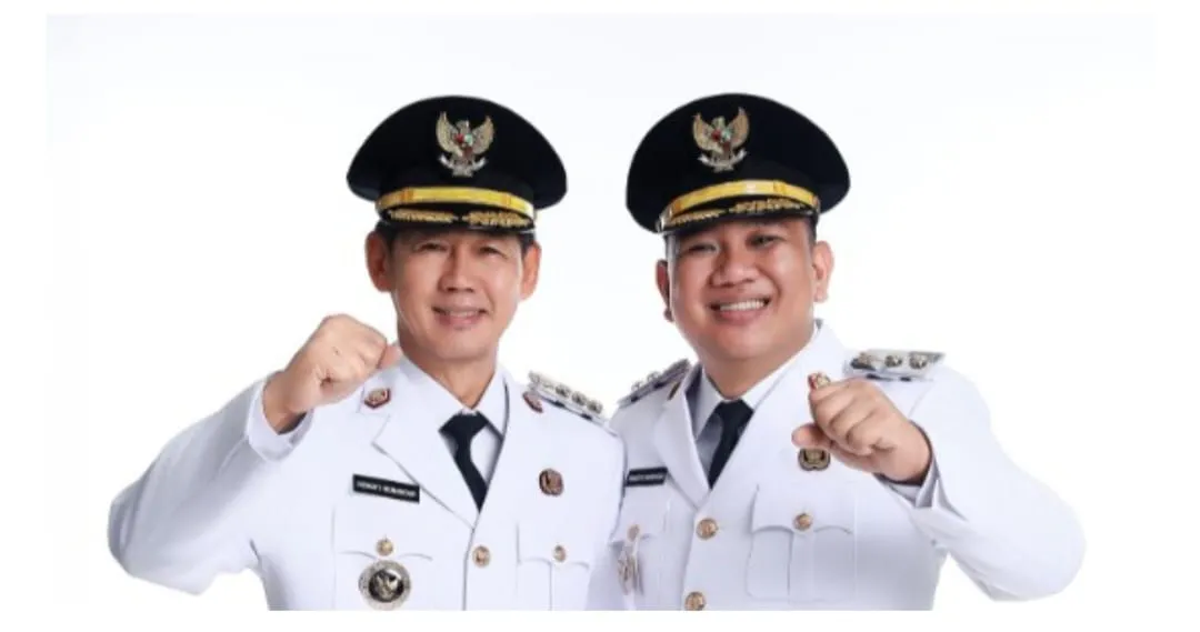 Presiden RI Prabowo Subianto Lantik Hengky Honandar dan Randito Maringka, Walikota dan Wakil Walikota Bitung