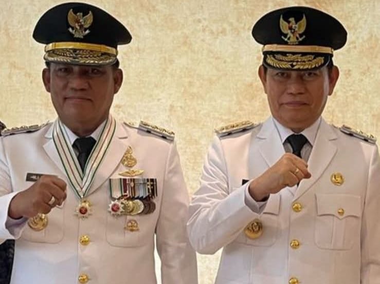 Presiden R.I Prabowo Subianto Lantik Gubernur dan Wakil Gubernur Yulius Selvanus SE Dan DR. Victor Mailangkay SH.MH Pimpin SULUT