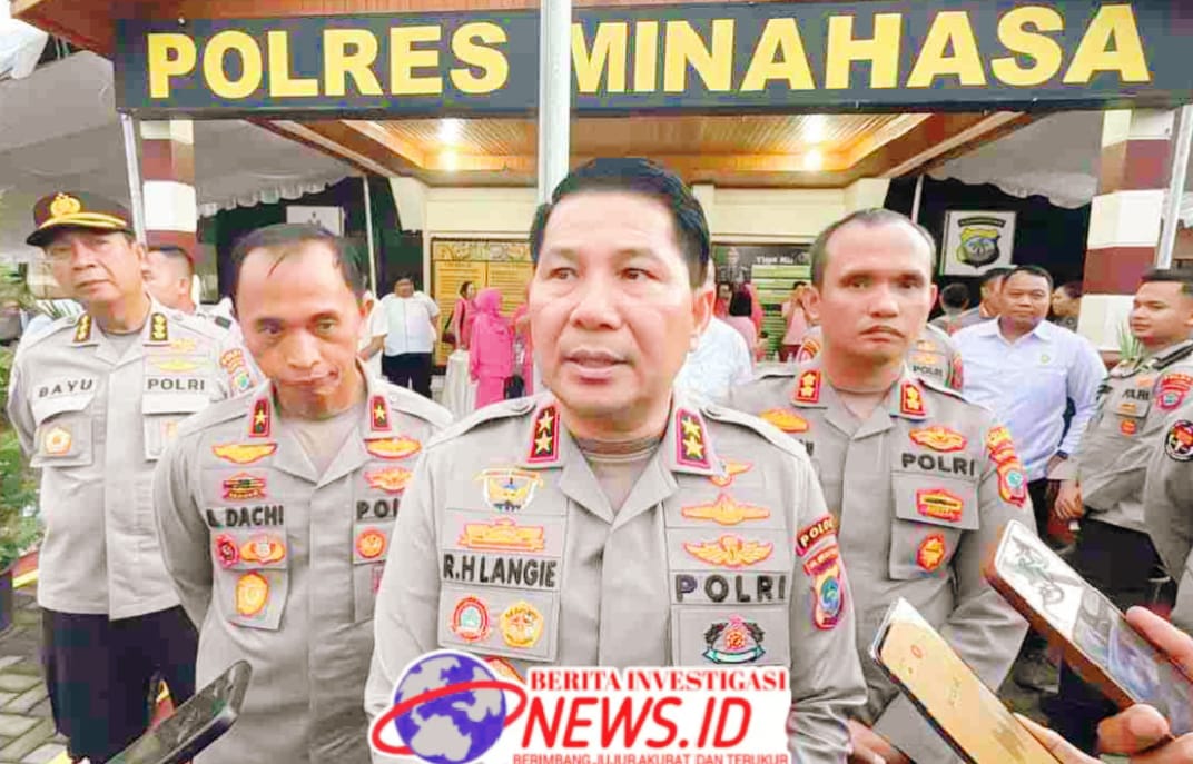 Pesan Kapolda Sulut Roycke Langie Saat Kunjungi Polres Minahasa