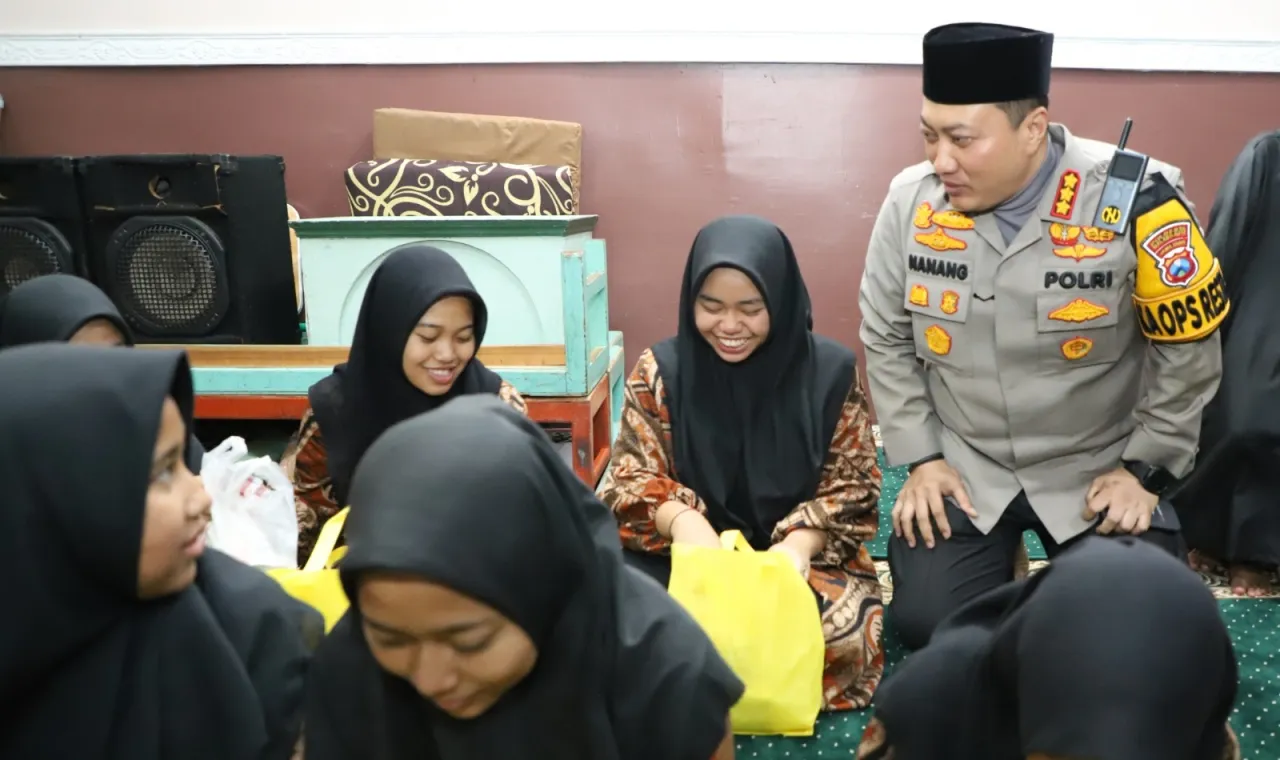Safari Ramadhan Polresta Malang Kota dan Kodim 0833 Buka Bersama Anak Yatim