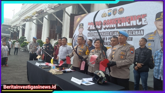 Sebanyak 26 Pelaku Tindak Kejahatan Berhasil Diamankan Satreskrim Polrestabes Surabaya 