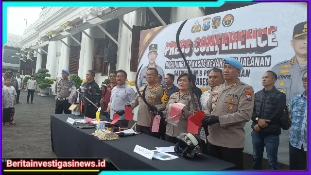 Sebanyak 26 Pelaku Tindak Kejahatan Berhasil Diamankan Satreskrim Polrestabes Surabaya 