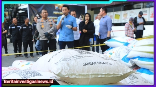 Polda Jatim Amankan Tersangka Penyelundupan Pupuk Bersubsidi di Wilayah Bojonegoro