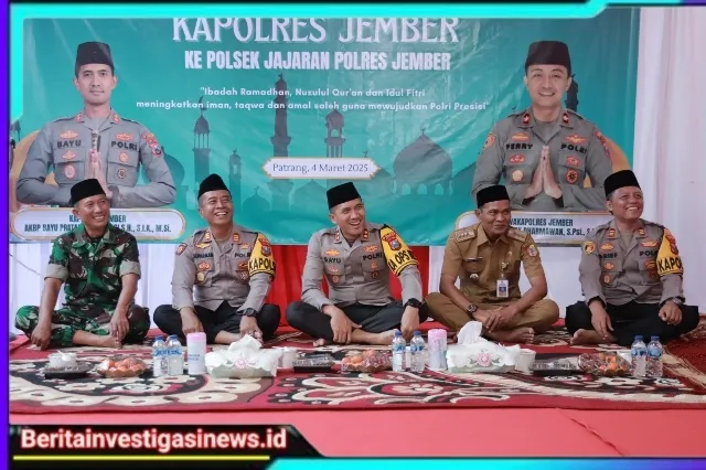 Polres Jember Gelar Safari Ramadhan, Pererat Silaturahmi dan Jaga Kamtibmas