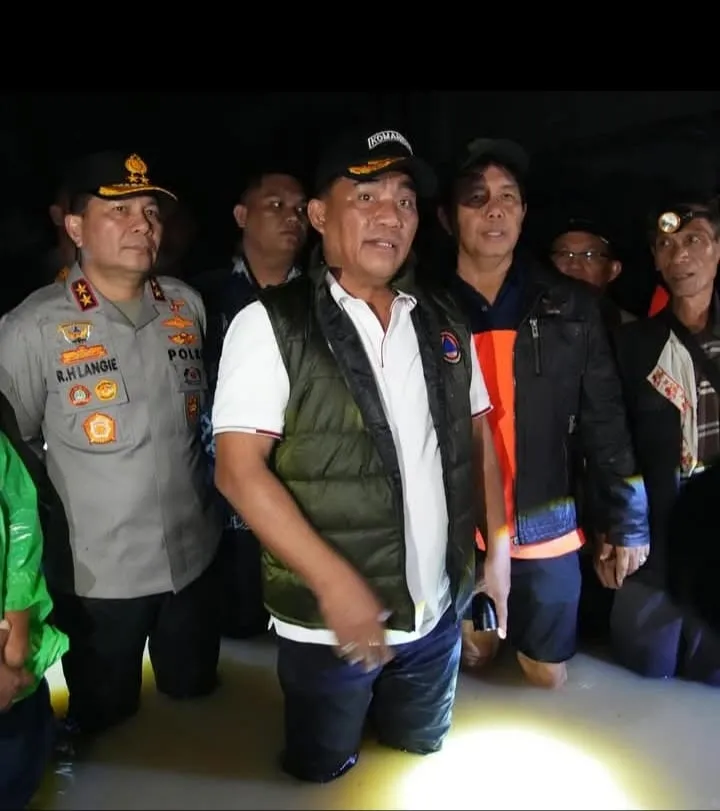 Gubernur Sulut Tinjau Banjir di Manado, Perintahkan Evakuasi Ribuan Warga