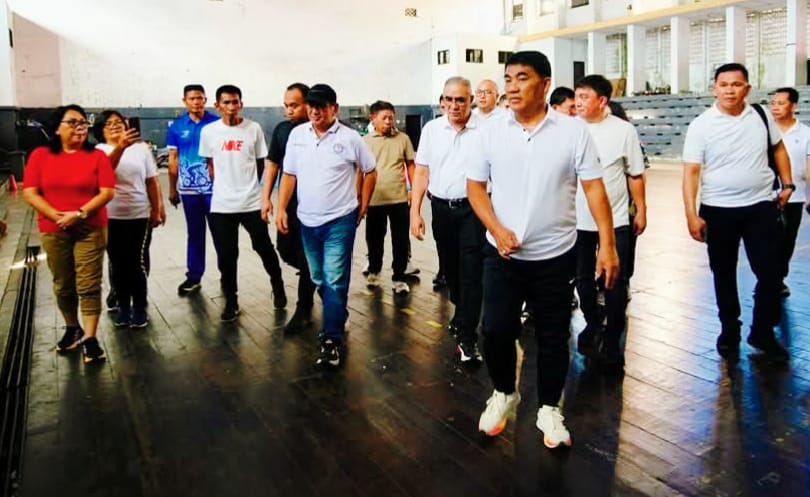 Gubernur Yulius Selvanus Tinjau Fasilitas di KONI Sario, Berkomitmen Meningkatkan Prestasi Olahraga Sulawesi Utara