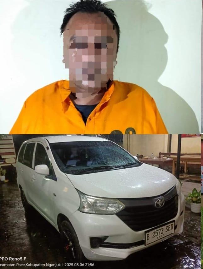 Polsek Pace Tangkap Pelaku Penggelapan Mobil Rental Dengan Kerugian Rp100 Juta