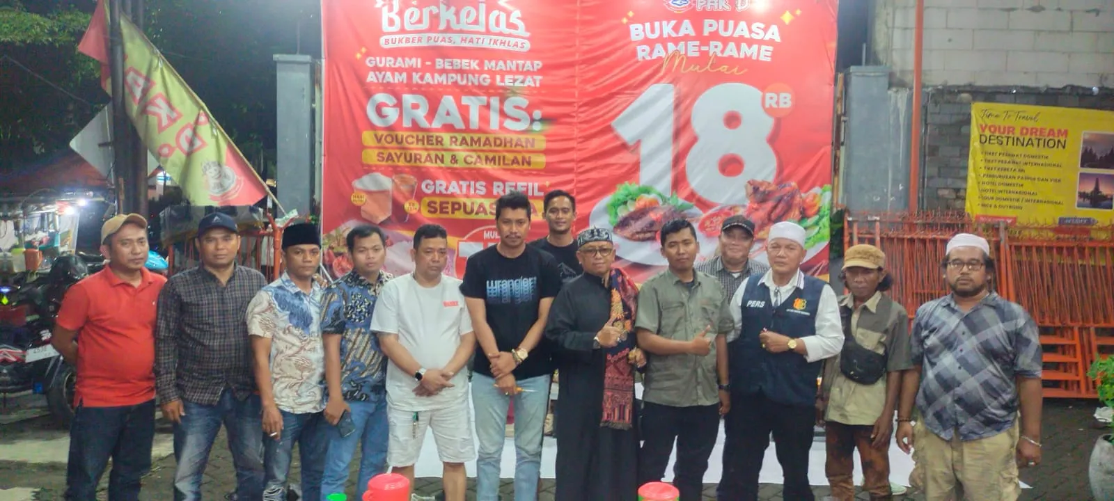 Moment Bulan Ramadhan Penuh Berkah, Media Delik Jatim Ajak Buka Bersama Seluruh Media kota Surabaya