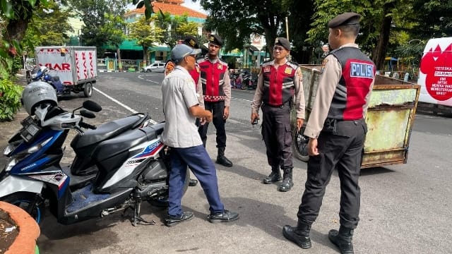 Polres Nganjuk Intensifkan KRYD, Sasar Premanisme dan Parkir Liar
