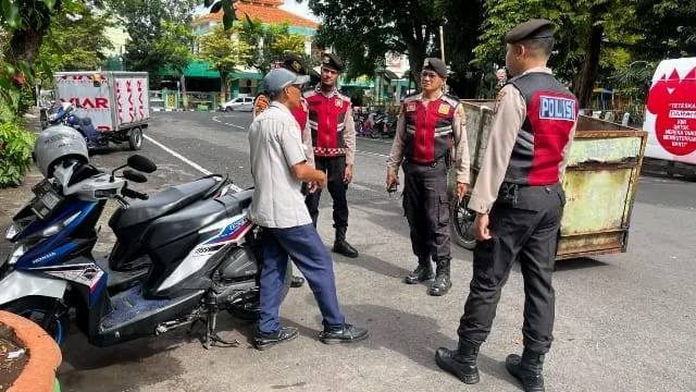 Polres Nganjuk Intensifkan KRYD, Sasar Premanisme dan Parkir Liar