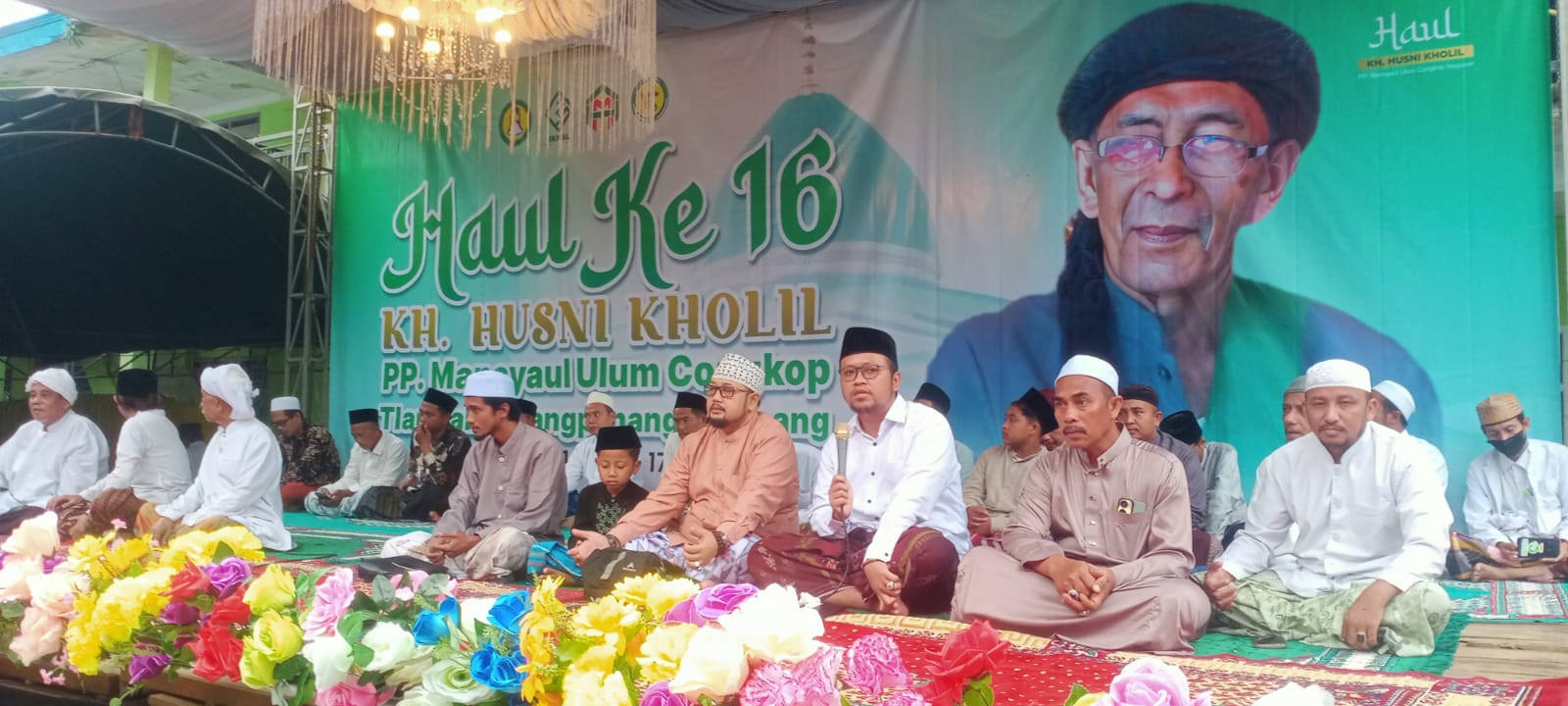 Haul ke 16 K.H Husni Kholil di Ponpes Mansyaul Dihadiri Wakil Bupati Sampang dan Ulama Se-Madura Serta Para Alumni