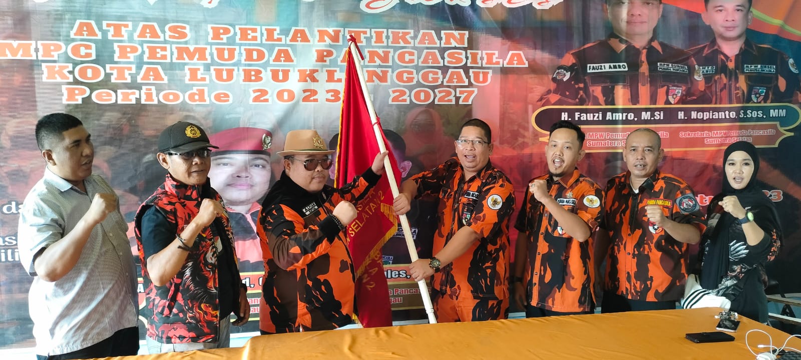 Riki Chairul Amri Terpilih Aklamasi Jabat Ketua Badan Buruh dan Pekerja Pemuda Pancasila Kota Lubuklinggau
