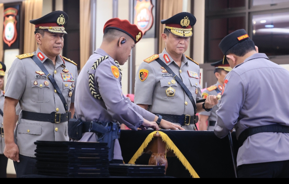 Sertijab dipimpin Kapolri, Irjen Iwan Kurniawan Resmi Jabat Kapolda Kalteng