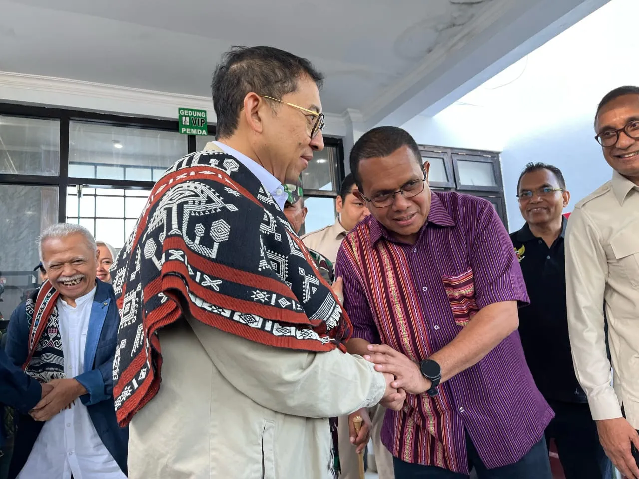 Kedatangan Menteri Kebudayaan Disambut Langsung Gubernur NTT