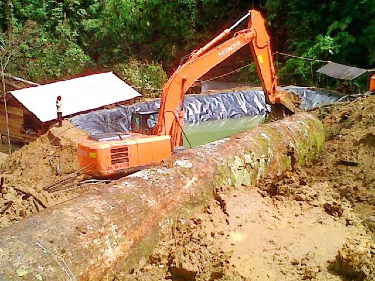 Nyali Besar! Diduga inisial Gran dan Ric Nahkodai Tambang Ilegal di Mopato Buyat, Boltim Terbuka Tantang Polda Sulut