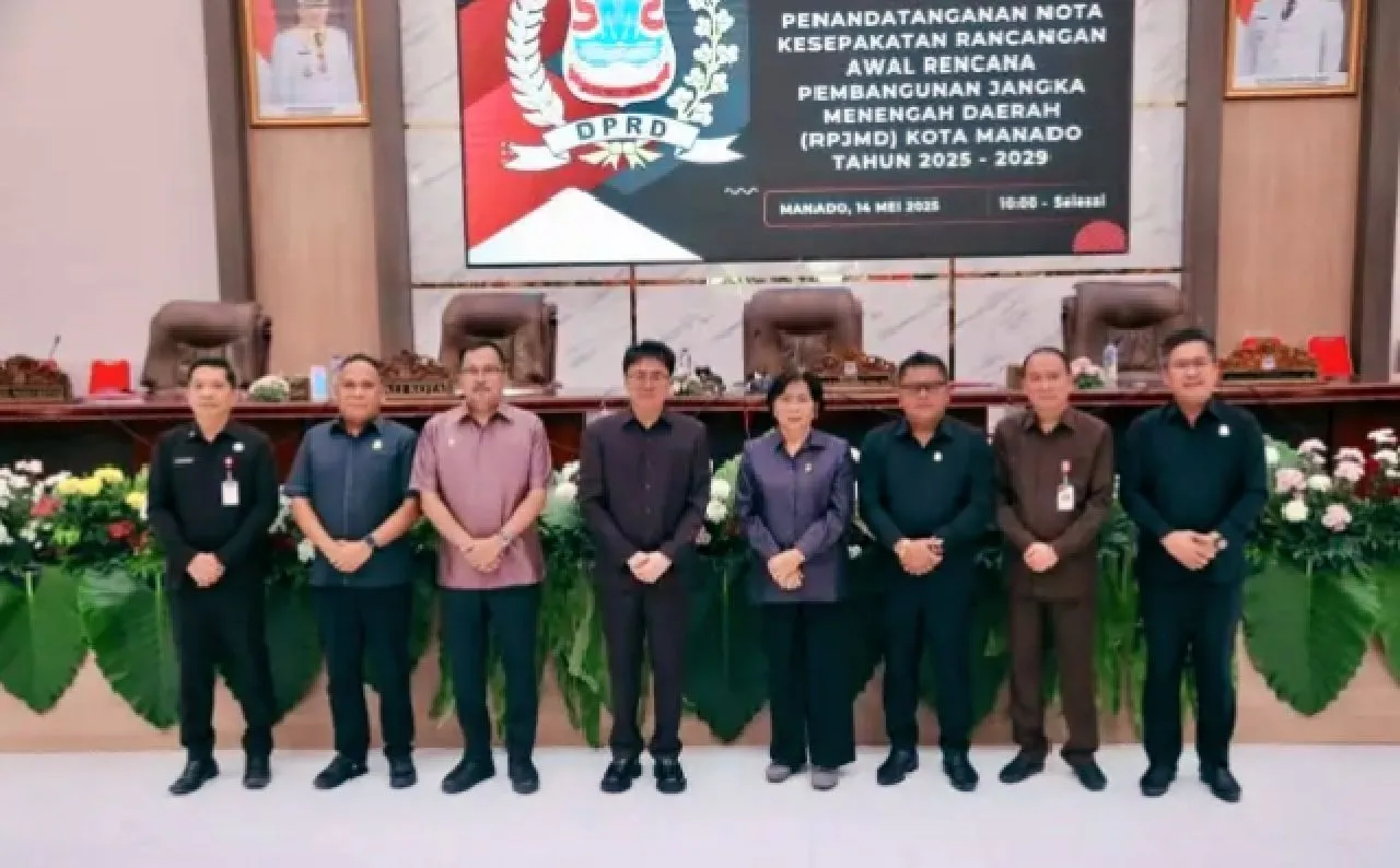 Wali Kota Andrei Angouw Apresiasi DPRD Manado atas Pembahasan Rancangan Awal RPJMD 2025–2029