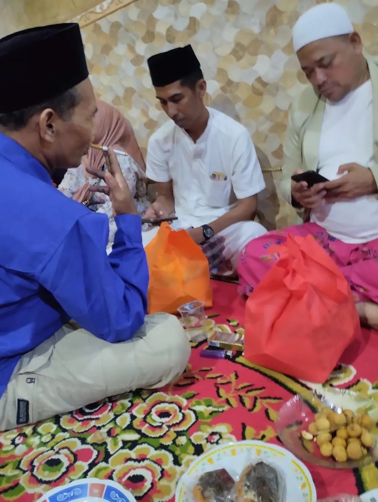 Umar Faruq, Pimpinan Redaksi Media Jatiminvestigasinews.id Gelar Tasyakuran Walimatussafar Haji