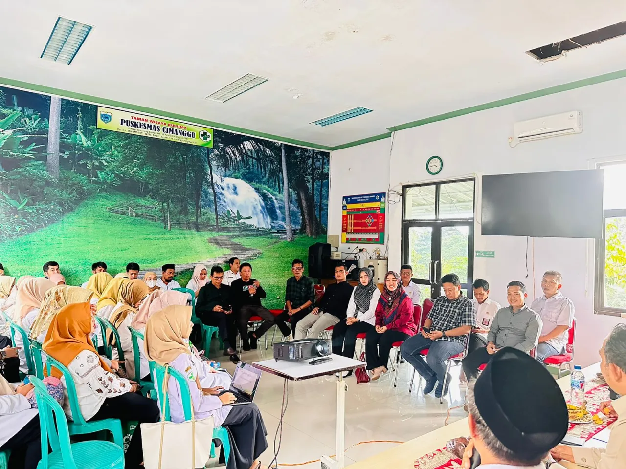 Kunjungan Kerja Komisi IV DPRD Kabupaten Pandeglang ke BLUD Puskesmas Cimanggu