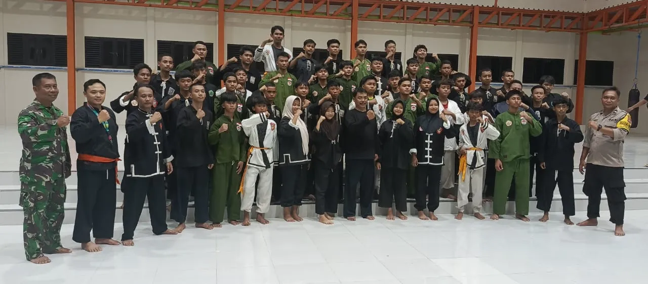 Perguruan Silat Bersatu, Polres Nganjuk Gelar Soko Guru di GOR Al-Ubaidah