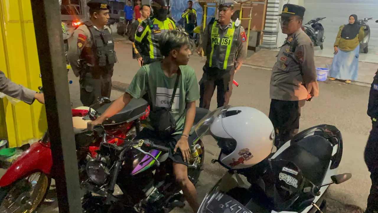 Polres Pasuruan Kota Sisir Jalanan Cegah Balap Liar dan Aksi Premanisme