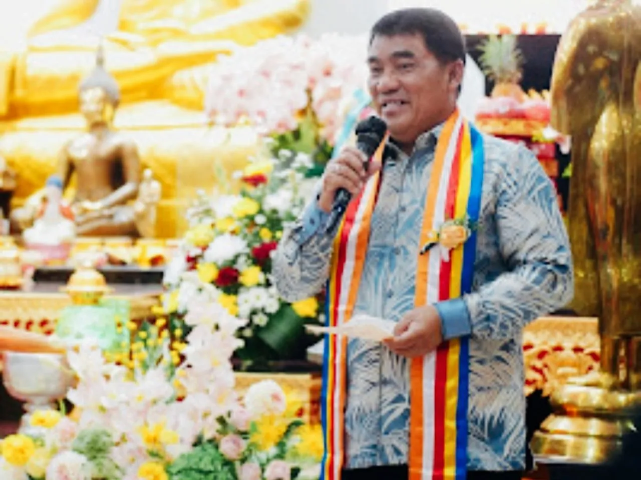 Gubernur Sulut Resmikan Purna Pugar Vihara Dhammadipa Manado, Tegaskan Komitmen Kehadiran di Tengah Umat