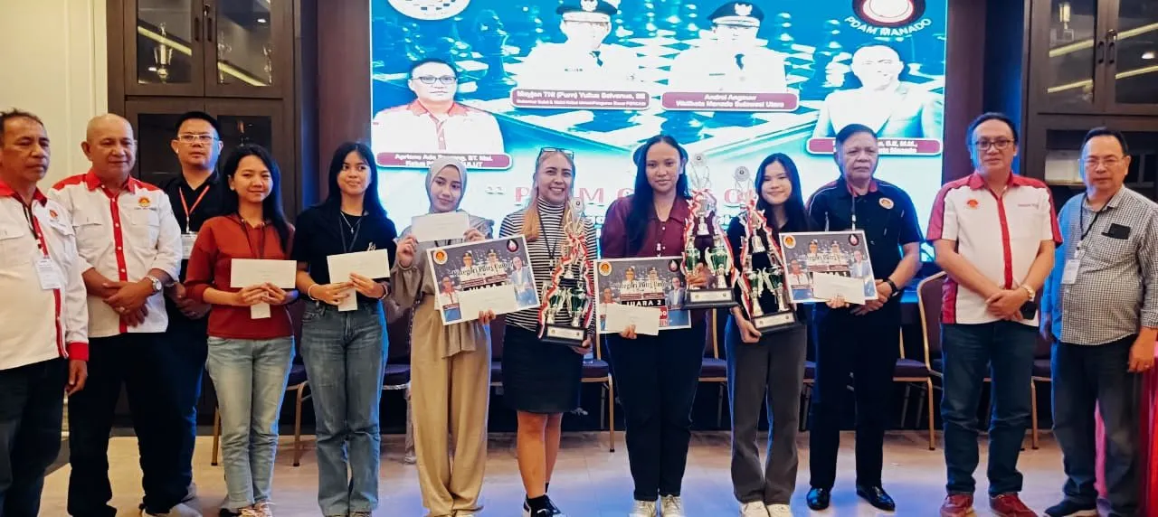 PDAM Chess Open 2025 Sukses Digelar, Guntur RCK, Isaura Angkouw dan Yosia Rabaelum Raih Juara Utama