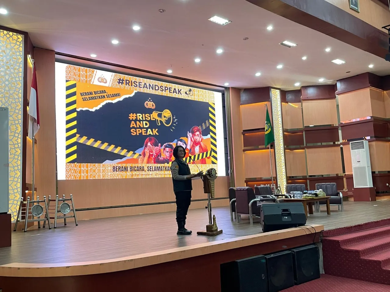 Polri Gaungkan Kampanye “Rise and Speak” di USU: Dorong Kolaborasi Tangani Kekerasan dan Eksploitasi