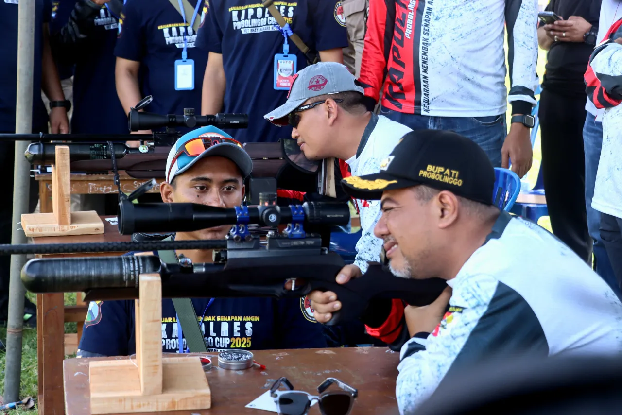 Peringati Hari Bhayangkara ke-79, Polres Probolinggo Gelar Kejuaraan Menembak Senapan Angin 2025