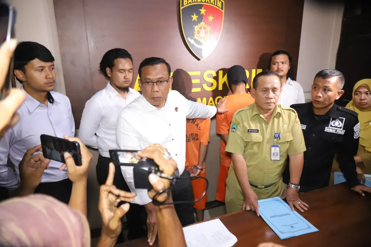 Polisi Amankan Dukun Cabul Tipu Korban Dengan Dalih Dihamili Genderuwo