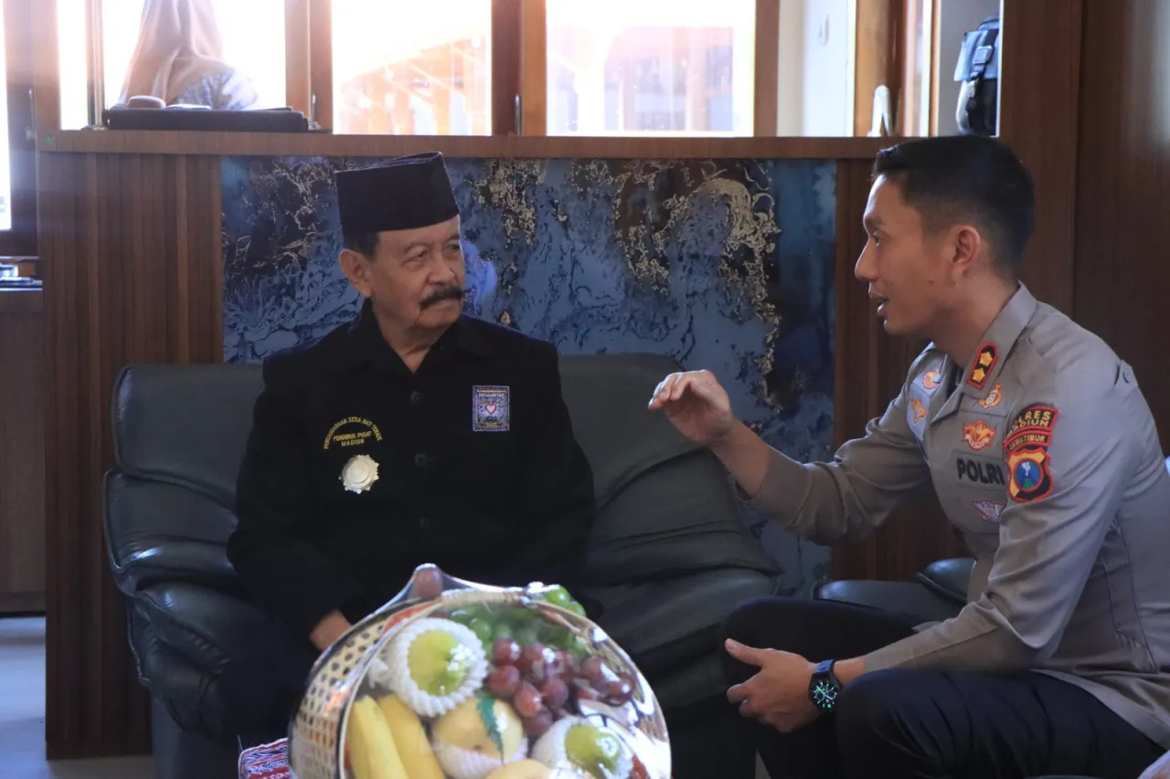Perkuat Sinergitas Jaga Kamtibmas, Kapolres Madiun Kunjungi Ketua Umum Perguruan Silat