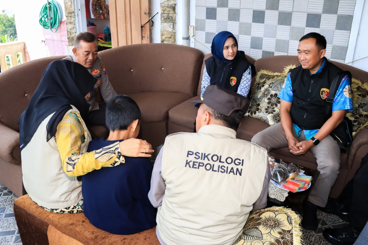 Polres Malang Libatkan Tim Psikologi Dampingi Santri Korban Penganiayaan