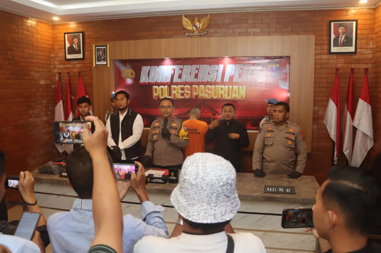 Ungkap Pembunuhan di Purwosari, Polres Pasuruan: Pelaku Tidak Terima Dilecehkan