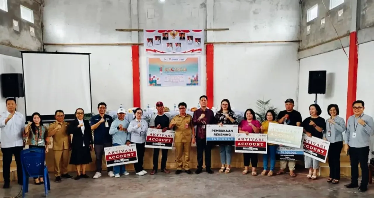 Sinergi Bank SulutGo, BRI, dan OJK Tingkatkan Literasi Keuangan Masyarakat Modoinding