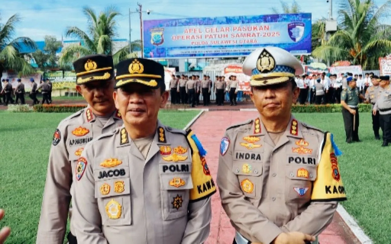 Polda Sulut Gelar Operasi Patuh Samrat 2025, Fokus Tekan Kecelakaan dan Tingkatkan Kesadaran Berlalu Lintas