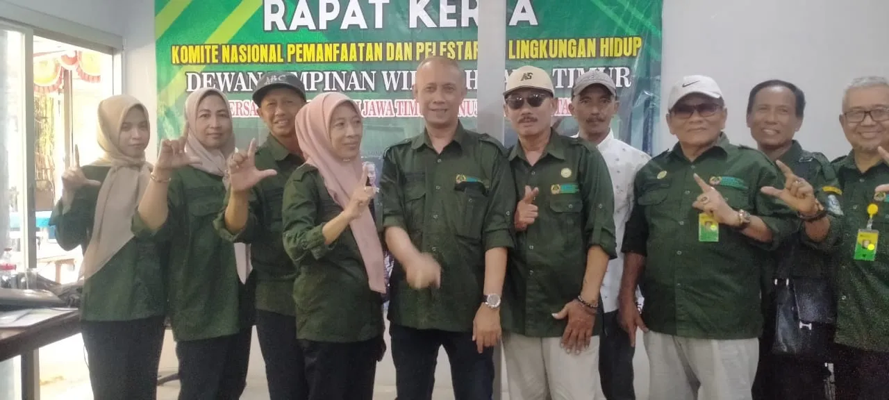 Rapat Kerja Komite Nasional Pemanfaatan dan Pelestarian Lingkungan Hidup DPW Jawa Timur