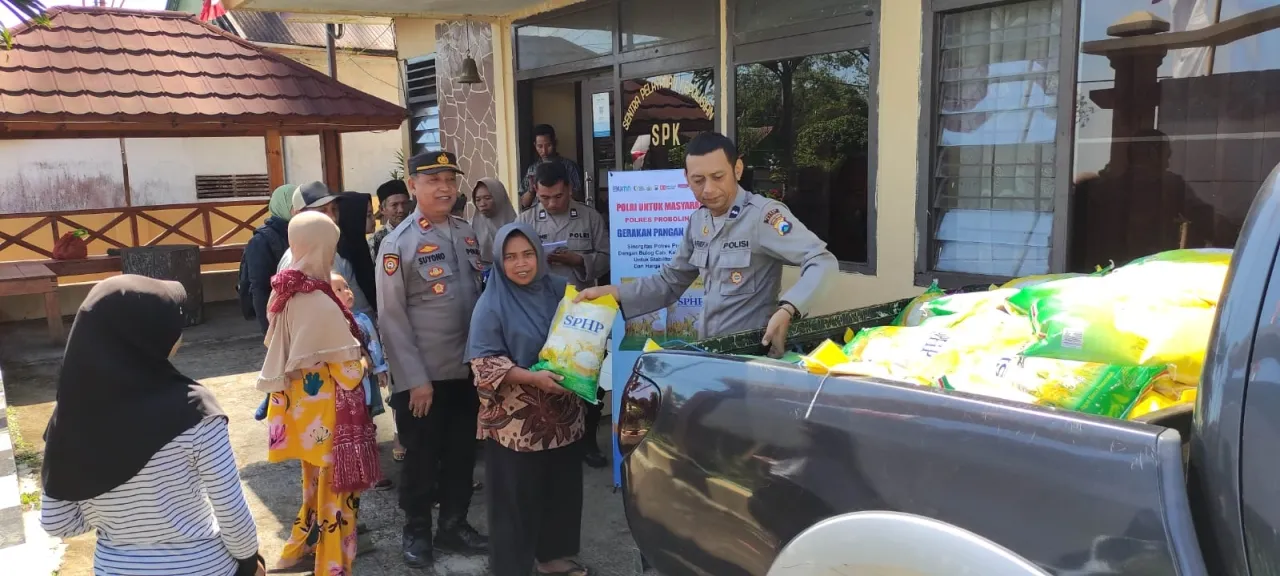 Dukung Stabilitas Harga Beras, Polres Probolinggo Gelar Pasar Murah di 21 Kecamatan