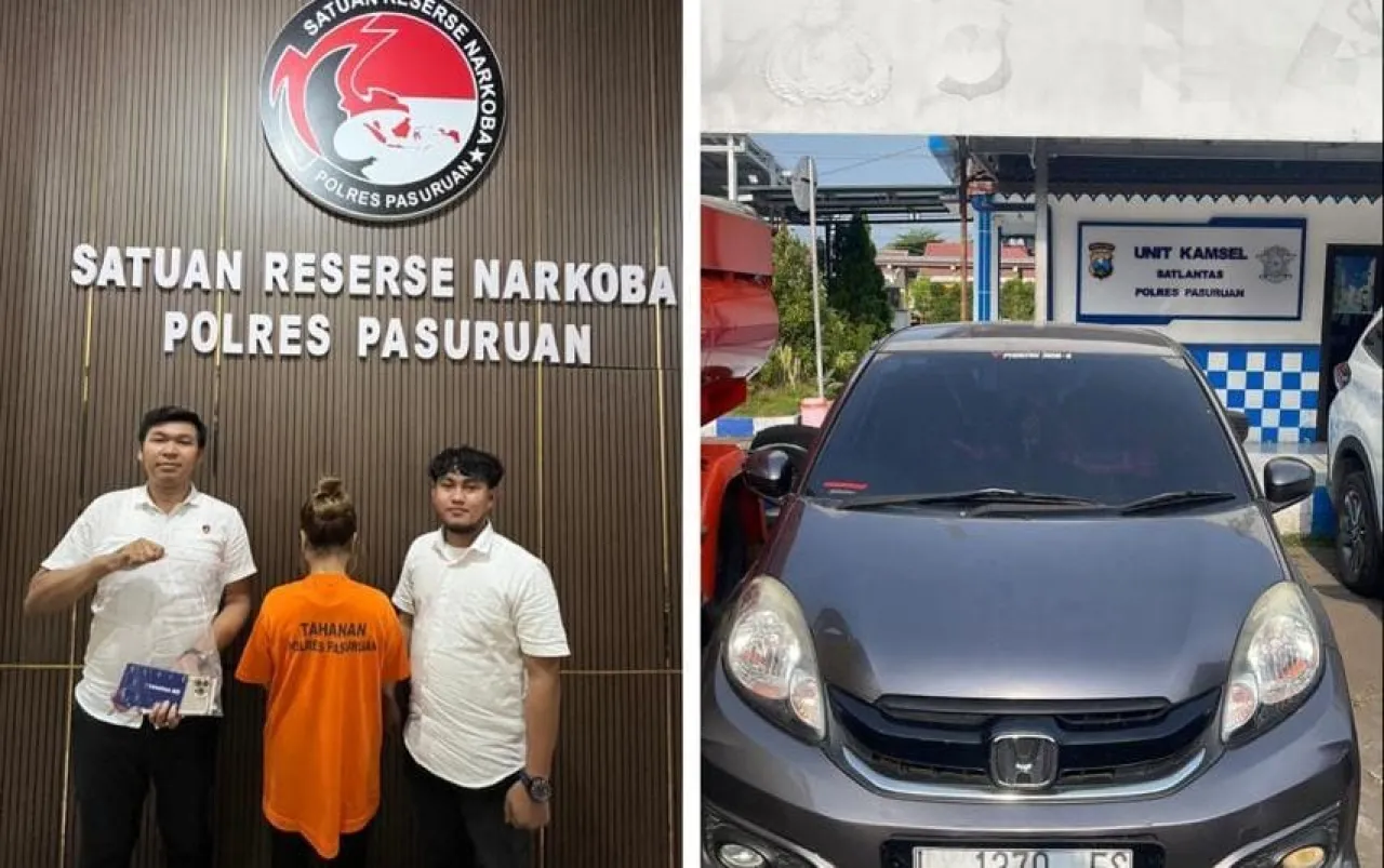 Polres Pasuruan Amankan Seorang Perempuan Diduga Bantu Edarkan Narkoba