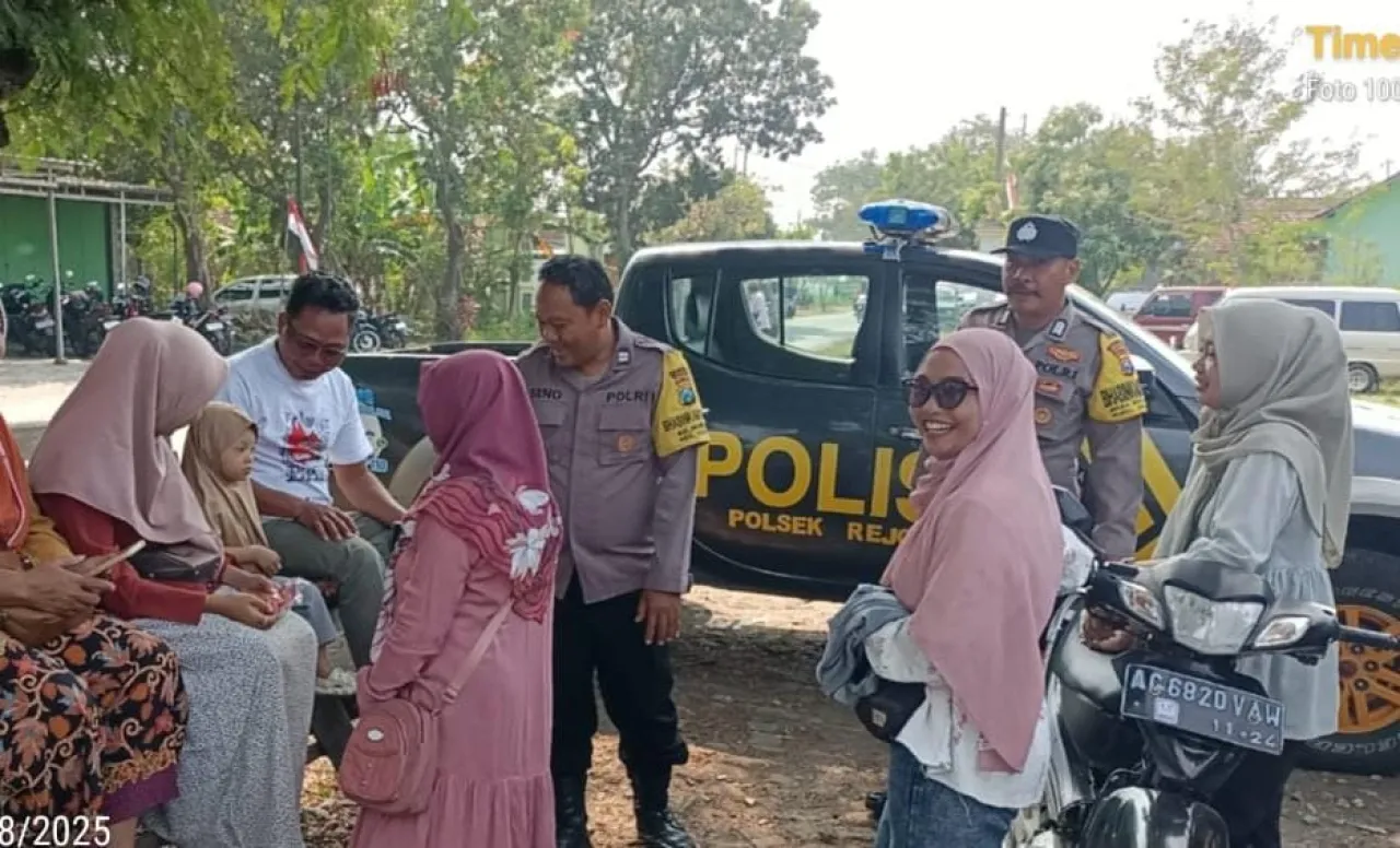 Cipta Kondisi, Polres Nganjuk Terjunkan Patroli SREG Hingga Perbatasan Wilayah