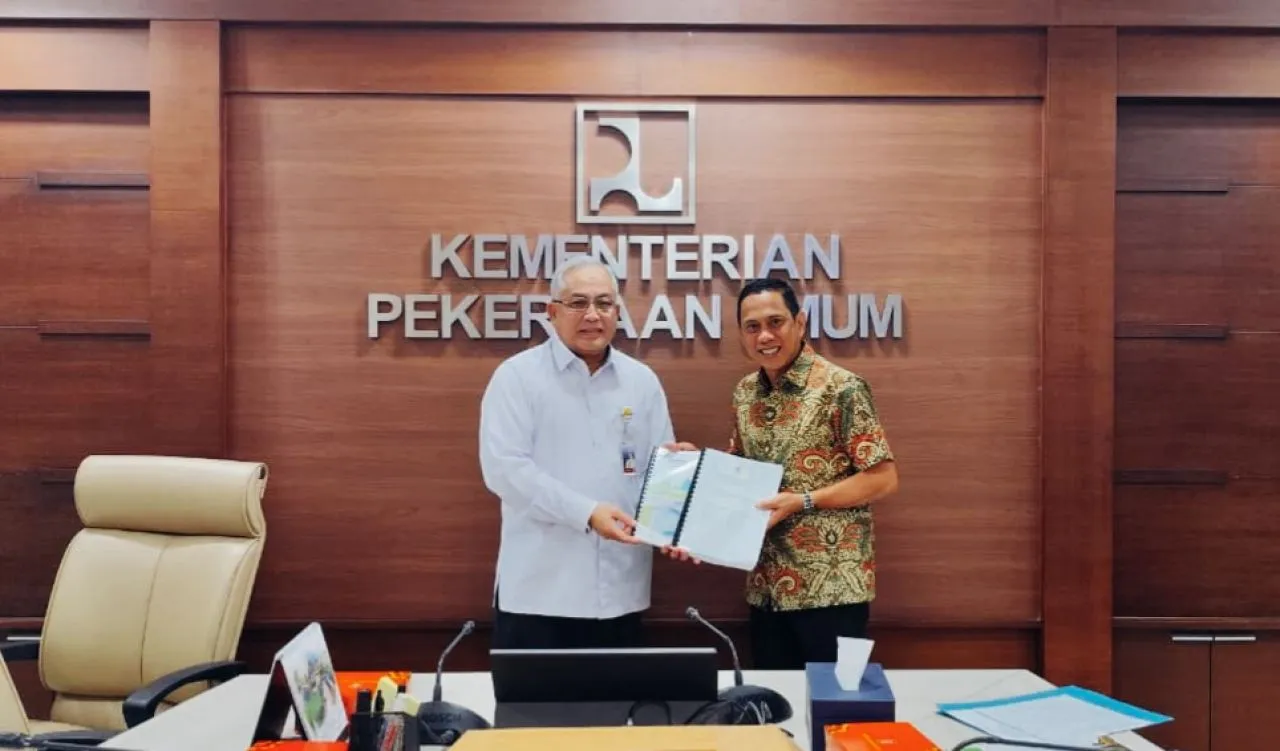 Wali Kota Kotamobagu Sampaikan Usulan Strategis Pembangunan Infrastruktur ke Kementerian PUPR