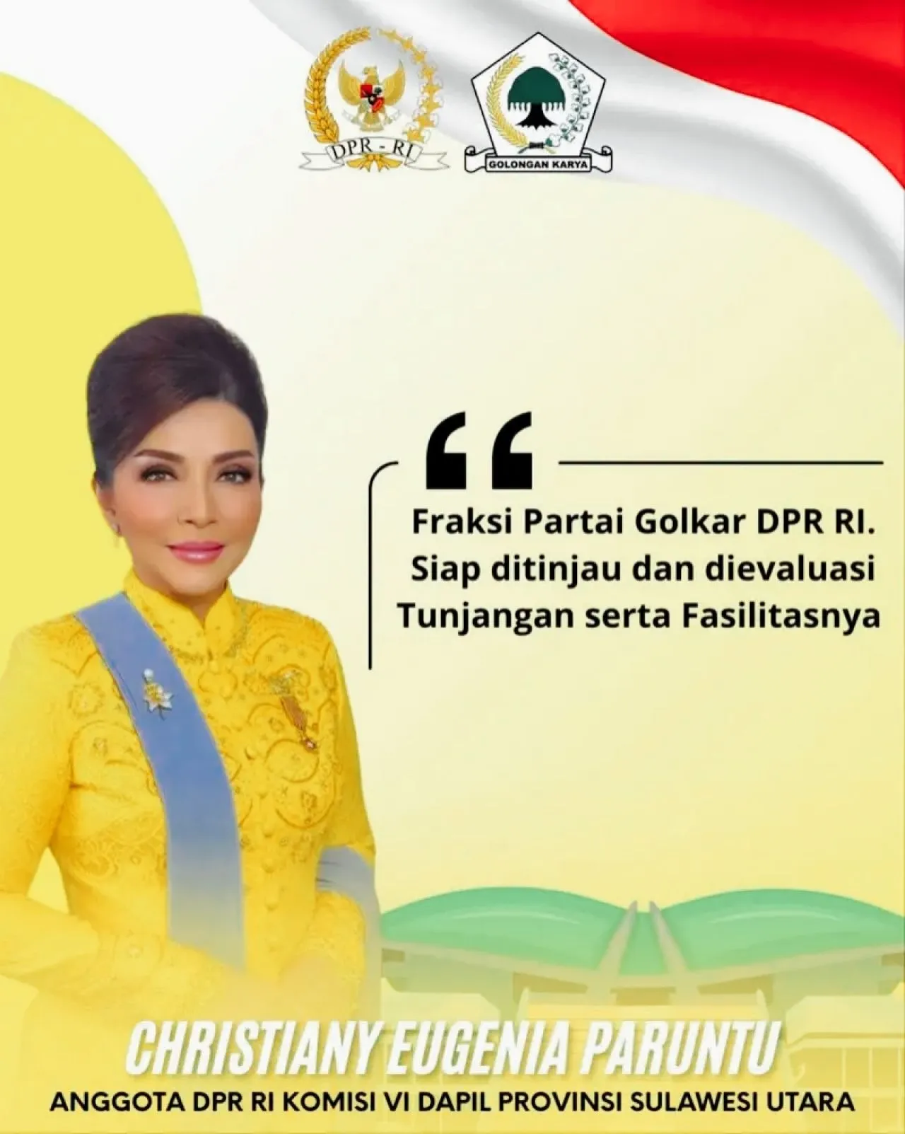 CEP Tegaskan Komitmen Golkar Selalu Hadir di Tengah Rakyat