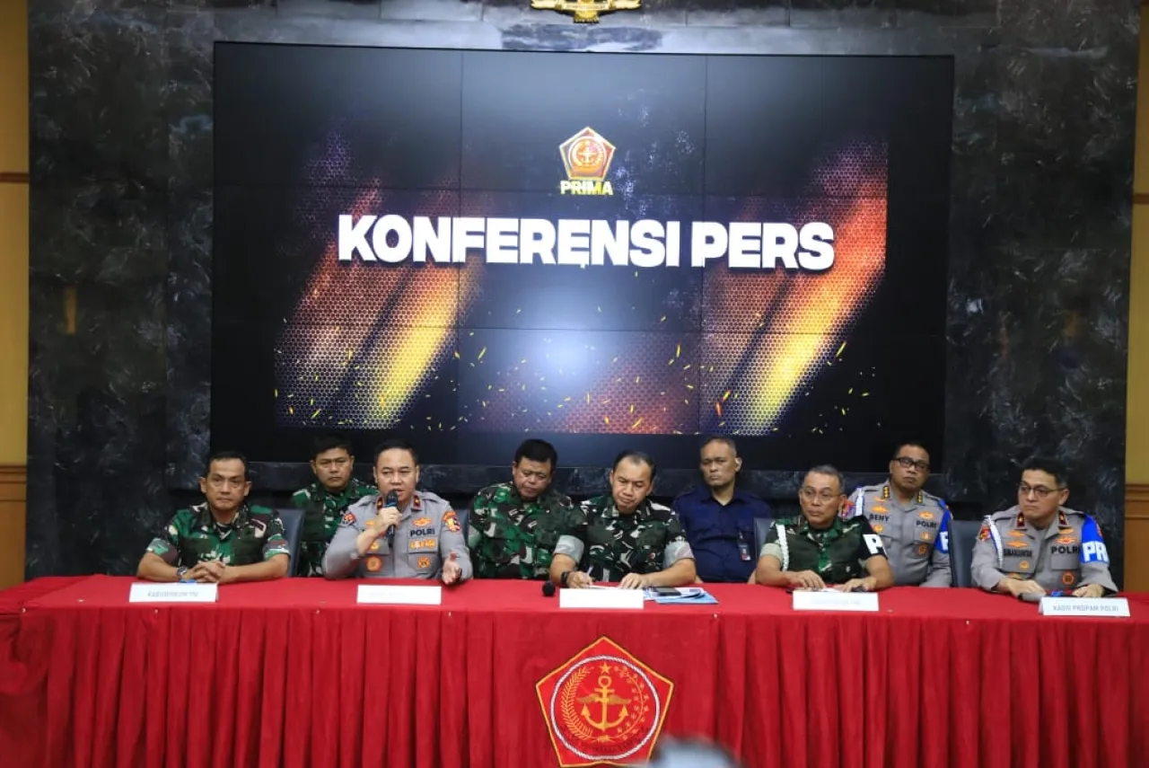Polri dan TNI Tegaskan Sinergi Pulihkan Keamanan Pasca Demo